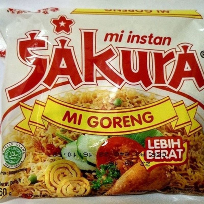 

Mie Sakura Mie goreng 60 gr