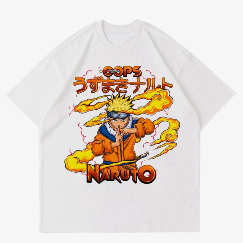 KAOS NARUTO VINTAGE | T-SHIRT BAJU GAMBAR NARUTO | KAOS NARUTO