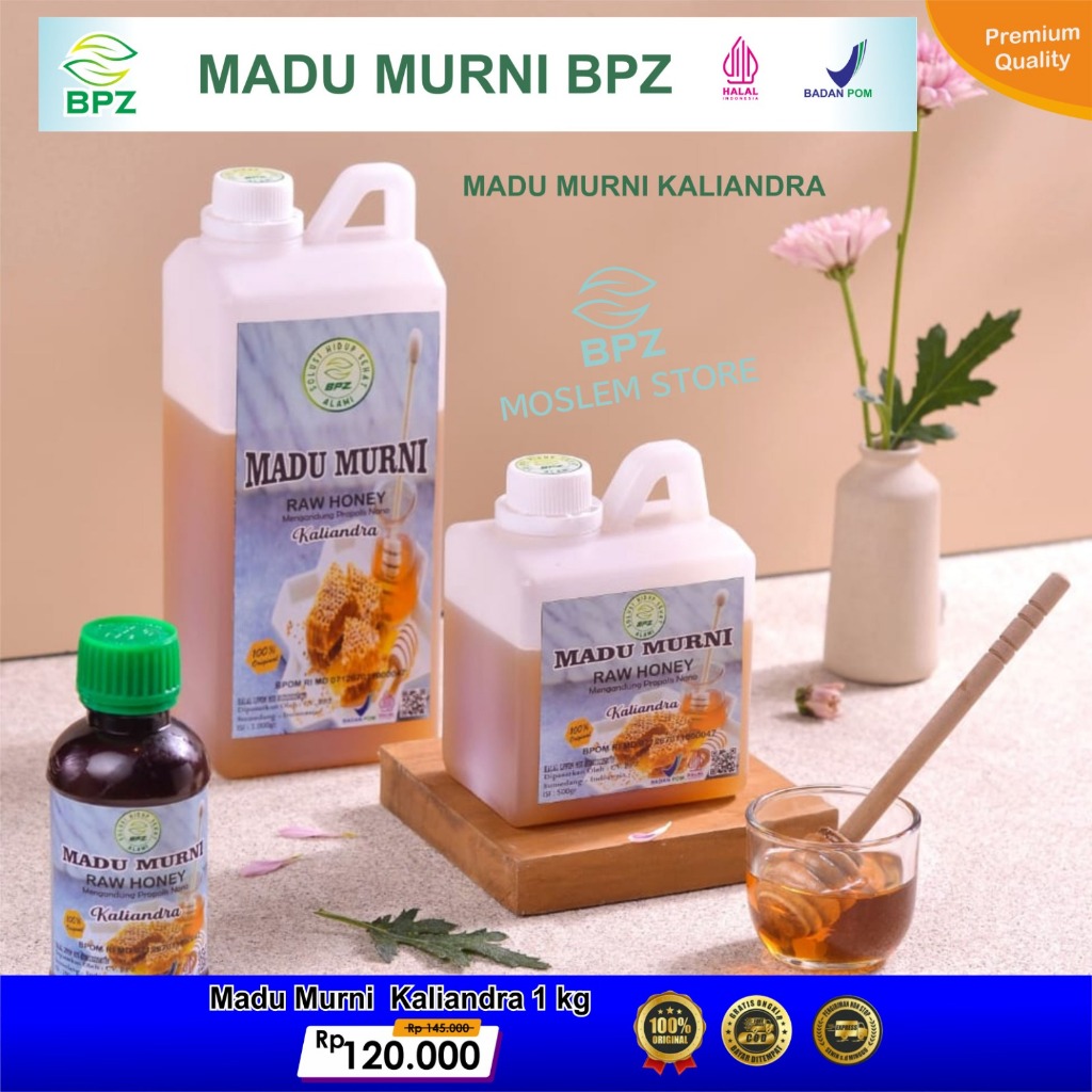 

Madu Murni Kaliandra BPZ Kemasan 1 Kg