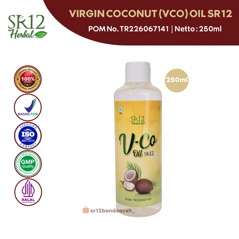VIRGIN COCONUT (VICO) OIL 250 ML SR12 (SUPER HEMAT) | HERBAL | MINYAK KELAPA MURNI 100% | MINYAK KEL