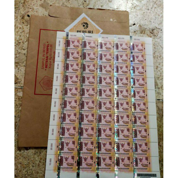 

Materai 1 asli ORINAL