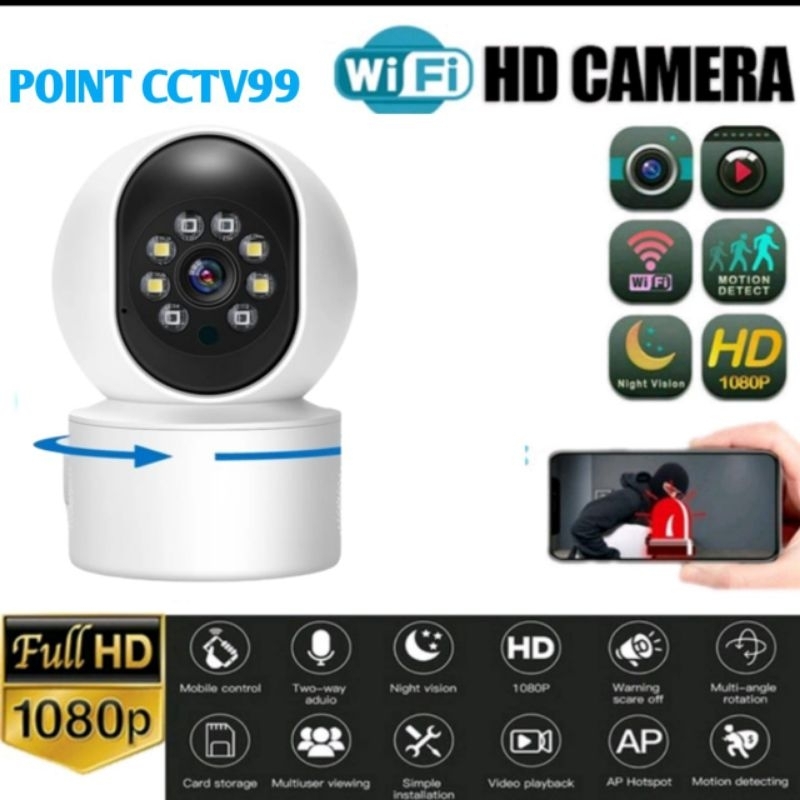 CCTV Pelacak manusia IP PTZ SNOWMAN ICSEE NIGHT VISION FULL HD  CCTV WIFI KAMERA BAGUS