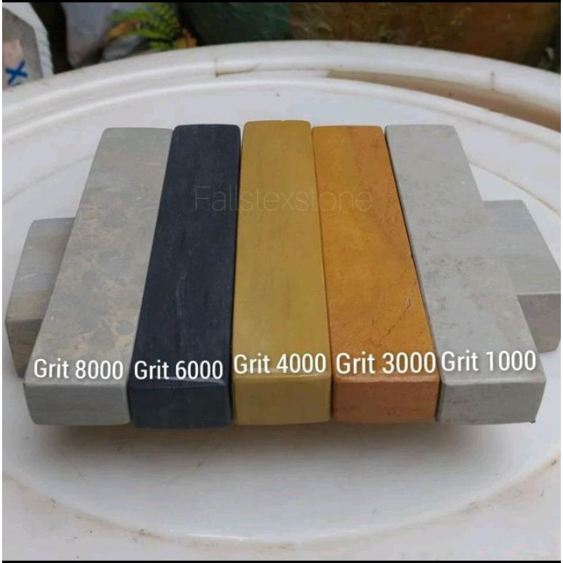 BATU ASAH TAJI AYAM SATU SET 5 PCS UK-15X3X2CM ASLI ALAM