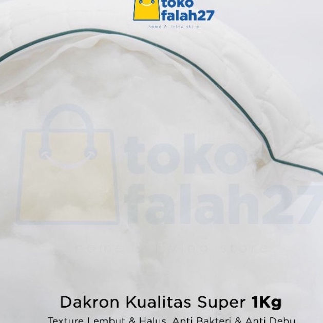 Best Dakron Silikon Grade A  1 kg