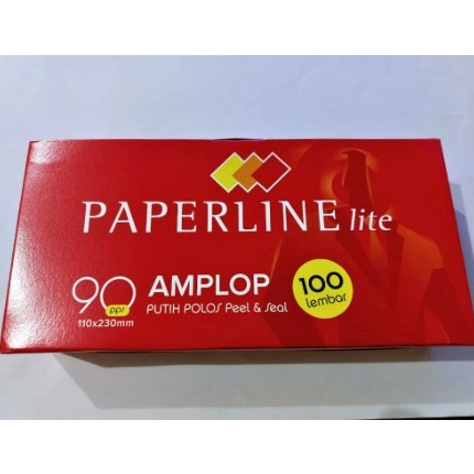 

Terlaris AMPLOP PAPERLINE 9 PPS PUTIH POLOS AMPLOP UANG DRF