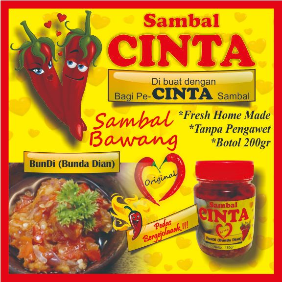 

Sambal Bawang & Sambel Matah | Sambal Cinta | Bundi Bunda Dian Fresh Home Made Pedas BERGEJOLAK apapun makannya sambalnya sembal cinta
