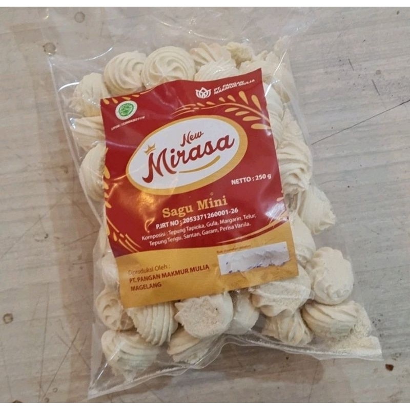 

Sagu mini mirasa 250grm