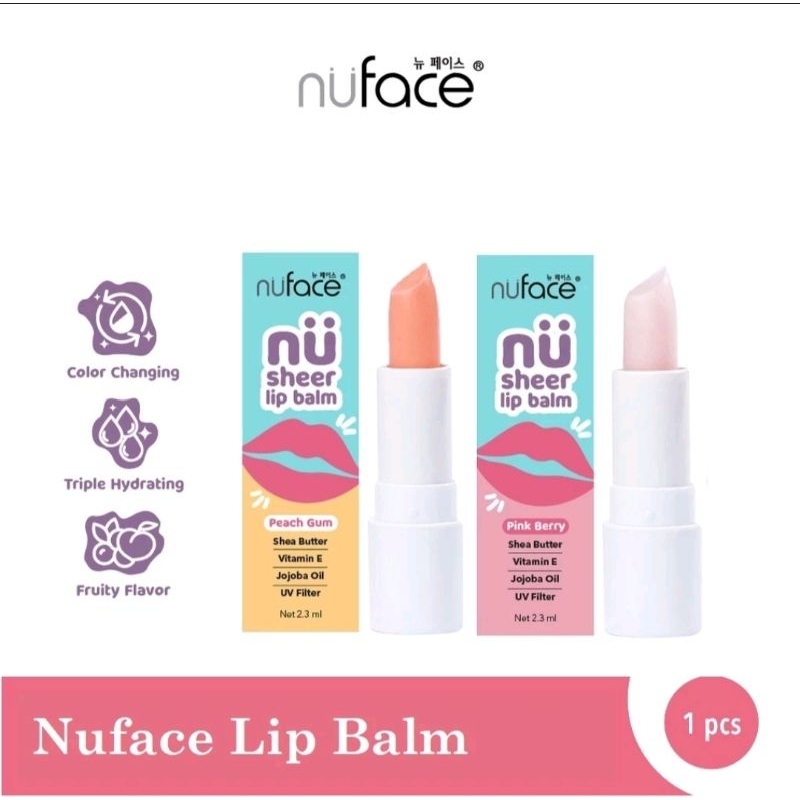 Nuface Nu Sheer Lip balm