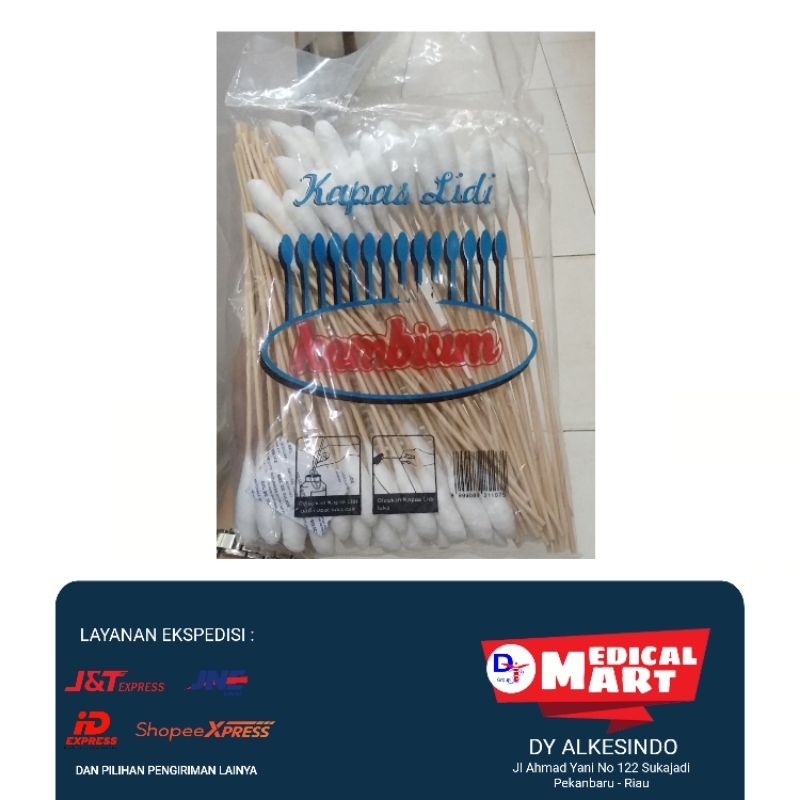 Kapas Lidi Kambium- pembersih luka