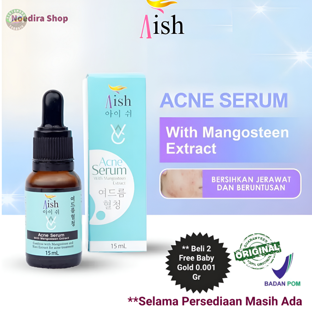 Aish Serum Wajah berjerawat Acne Care Obat Penghilang Jerawat Paling Ampuh Skincare Viral acne Serum Korea