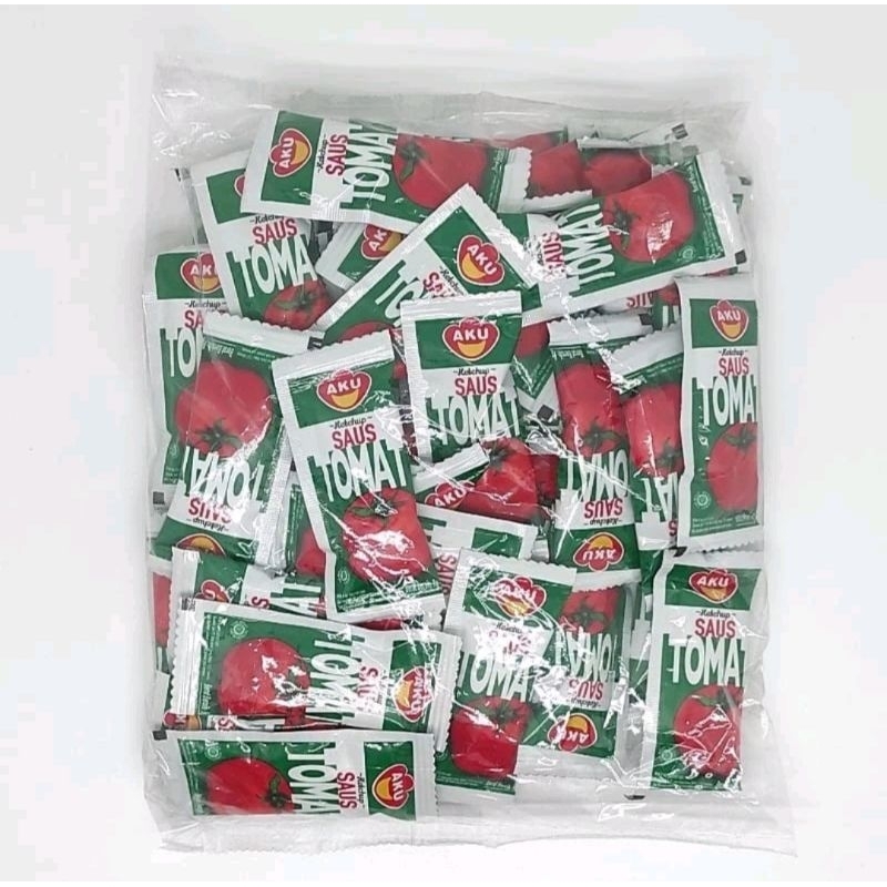 

Saus Tomat Sachet Isi 50 @9 Gr. Aku Tomat Sauce Sachet.