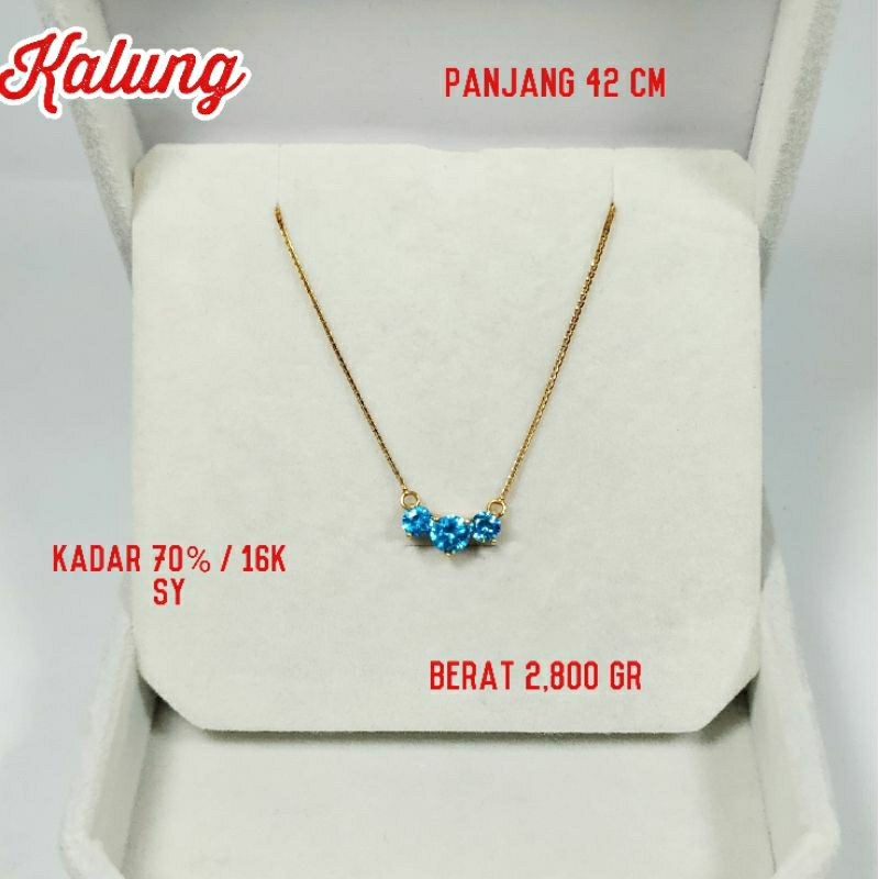 Toko Emas 99 - Kalung Emas Kadar 70% 16K