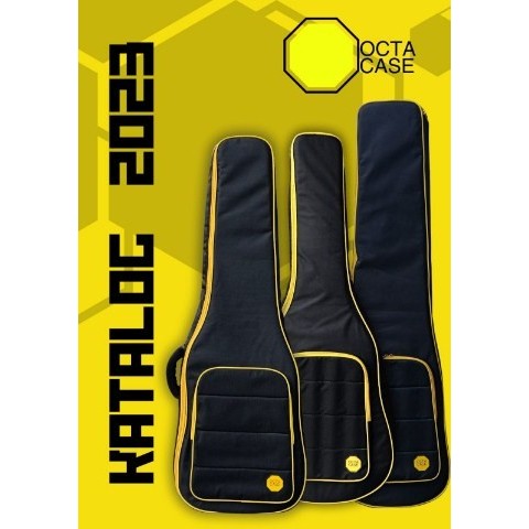 Gigbag Octa Case Gitar Akustik Bass Elektrik Gitar Elektrik Varian Ukuran Original
