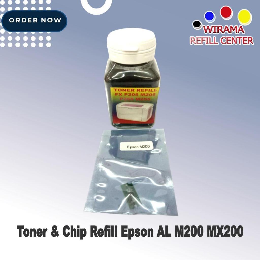 Toner & Chip Refill Epson M-200 MX200
