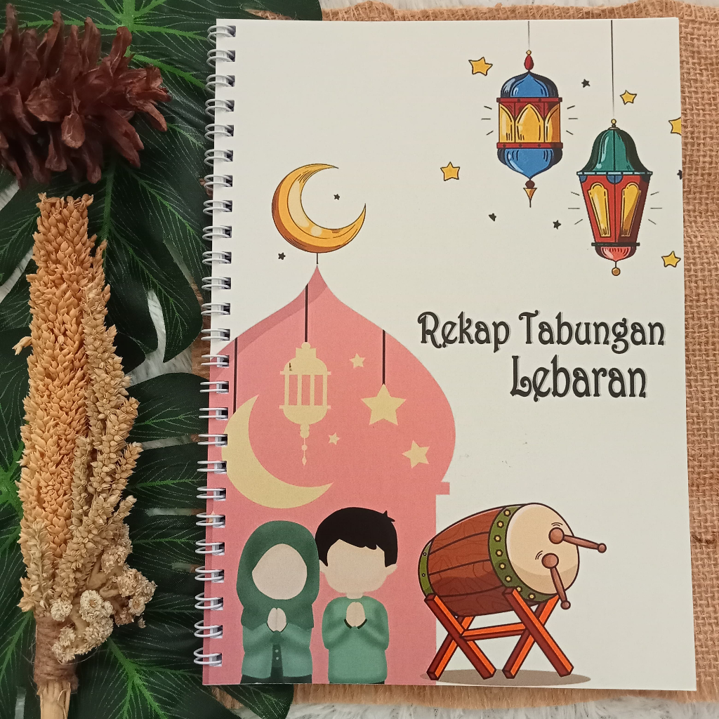 

BUKU REKAP TABUNGAN LEBARAN JILID SPIRAL 100 HAL NON-CUSTOM