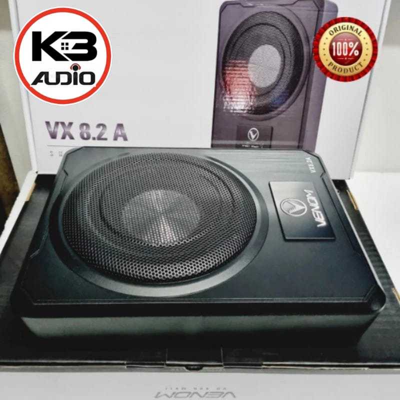 Subwoofer Aktif Venom VX8.2A Slim VX 8.2A Subwofer Kolong Garansi Resmi Venom