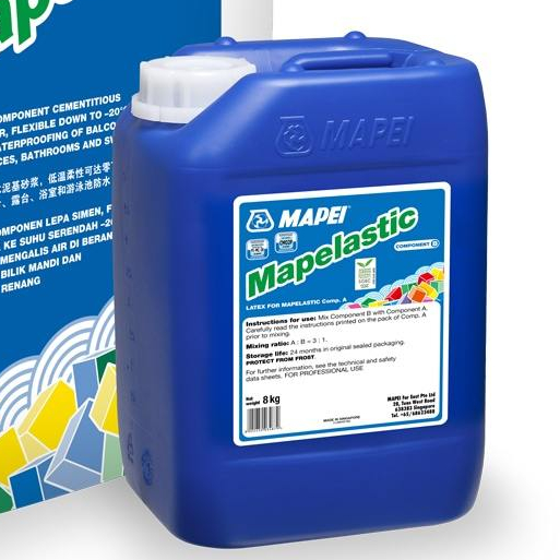 Cairan Mapei Mapelastic 8 kg/ cairan waterproofing terjual tanpa semen