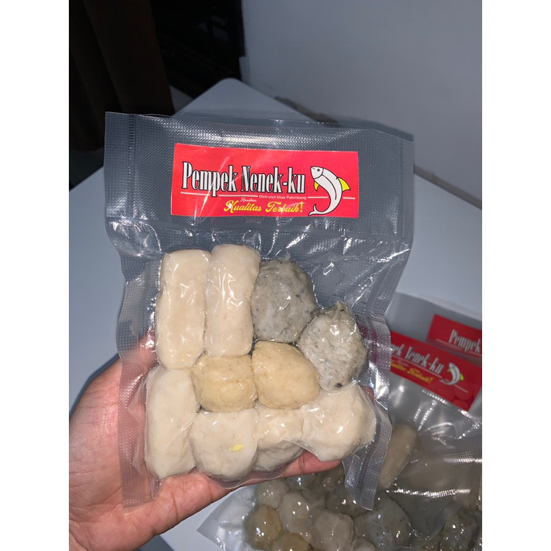 

PEMPEK MIX ISI 10pcs + CUKO 50ml