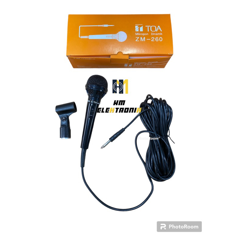 Mic TOA ZM 260 Microphone Kabel toa