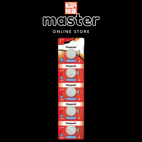 Jual Batu Baterai Batere Panasonic CR 2032 CR2032 3v Lithium Original Kemasan Terbaru Ready Selalu A