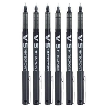 

Pilot BX V5 Black Hi-Tecpoint Extra Fine Rollerball Pen 0.5mm [Per 1 Pulpen]