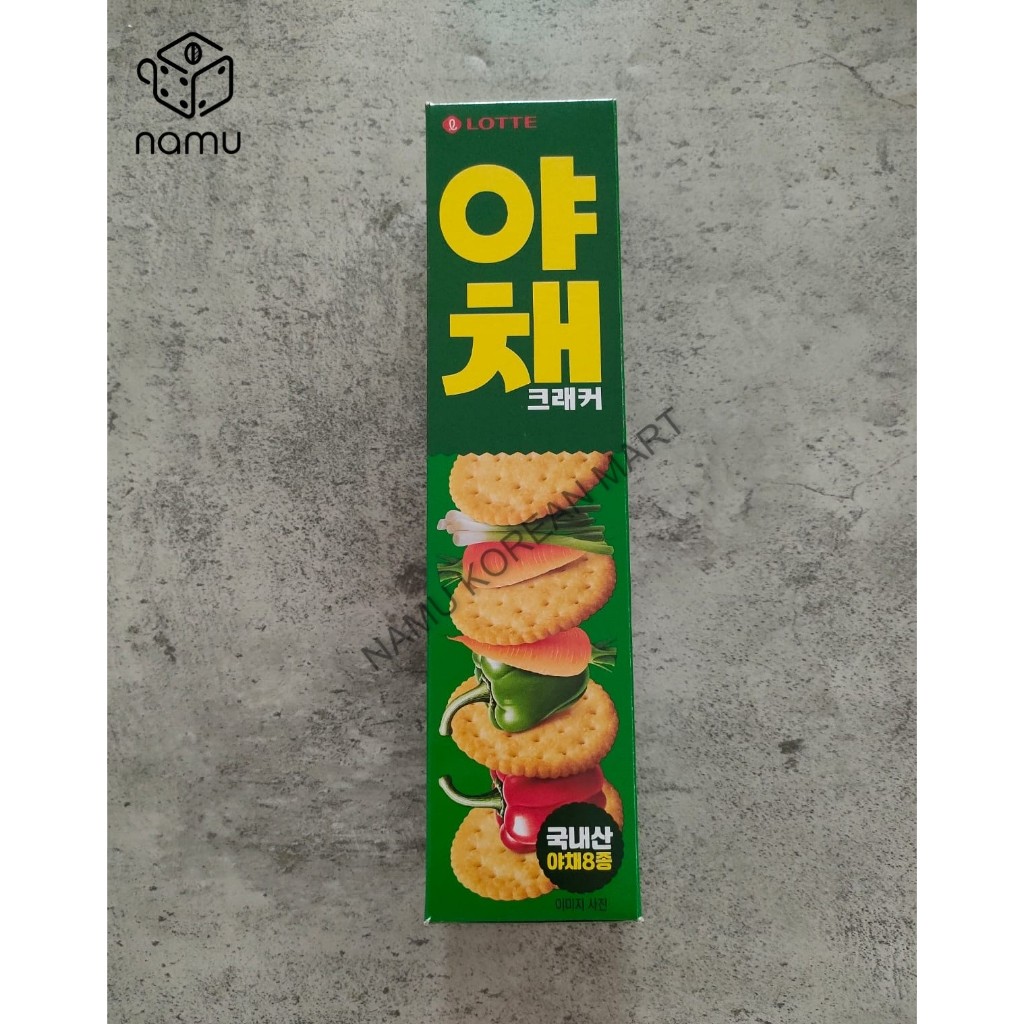 

Lotte Vegetable Cracker 83gr / Krekers Rasa Sayuran / Krekers Korea / Cemilan Krekers / Biskuit