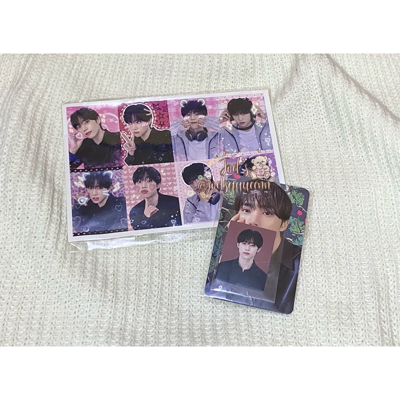 PC MEDIHEAL SUNWOO CHERRY SET (Inc Sticker + id) ❗️BOOKED ❗️