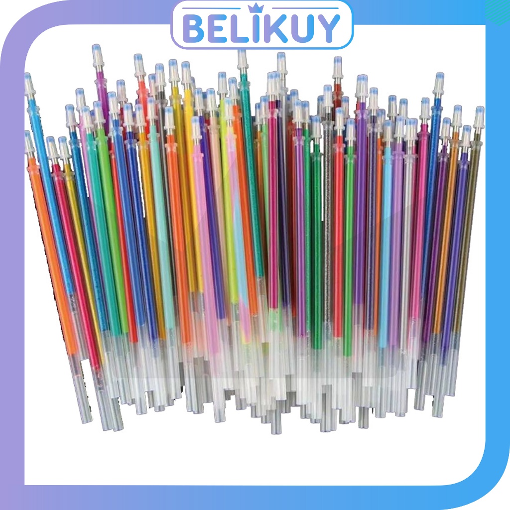 

Tinta Refill Pulpen Gel Warna Warni 12 PCS Ketebalan Pena 0.7mm Ragam Tipe Tinta P17