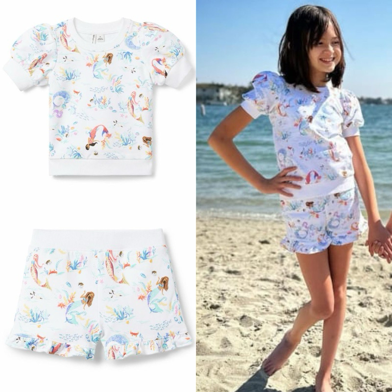 Little Mermaid Celana / Sweatshirts Anak Perempuan JanieJack
