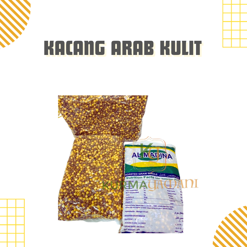 

Kacang Arab Kulit Almadinah 1 Kg - Kacang Kulit - Kacang Al-Madinah - Oleh-oleh Haji dan Umroh