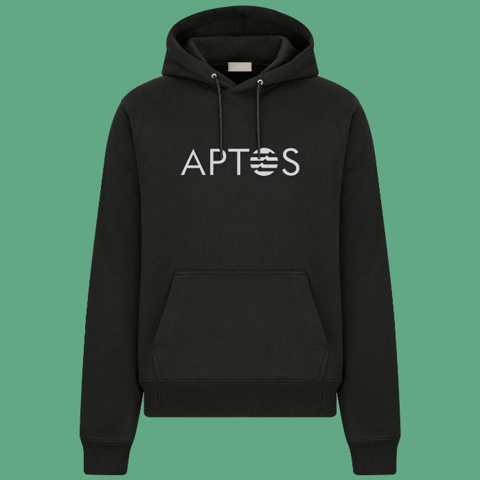 HOODIE Fleece sweater APTOS crypto layer One coin blockchain