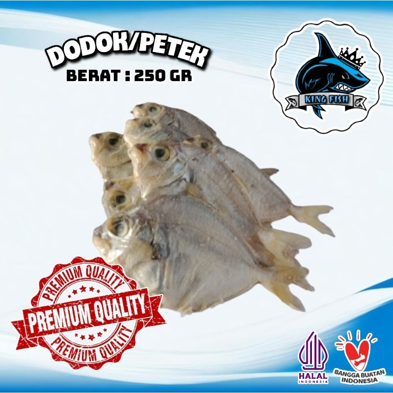 

250GR IKAN ASIN DODOK/PETEK/KOPEK MURAH BERKUALITAS