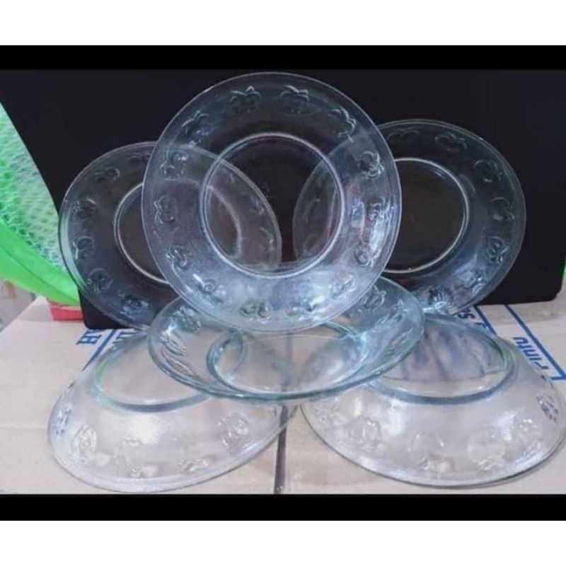 lepek kaca/beling isi 6 pcs