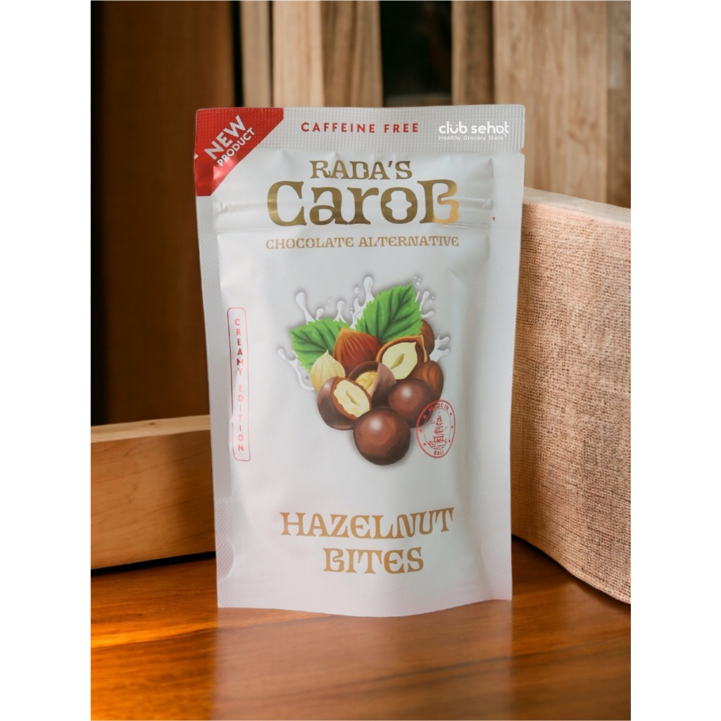 

Radas Carob Hazelnut Bites 60Gr