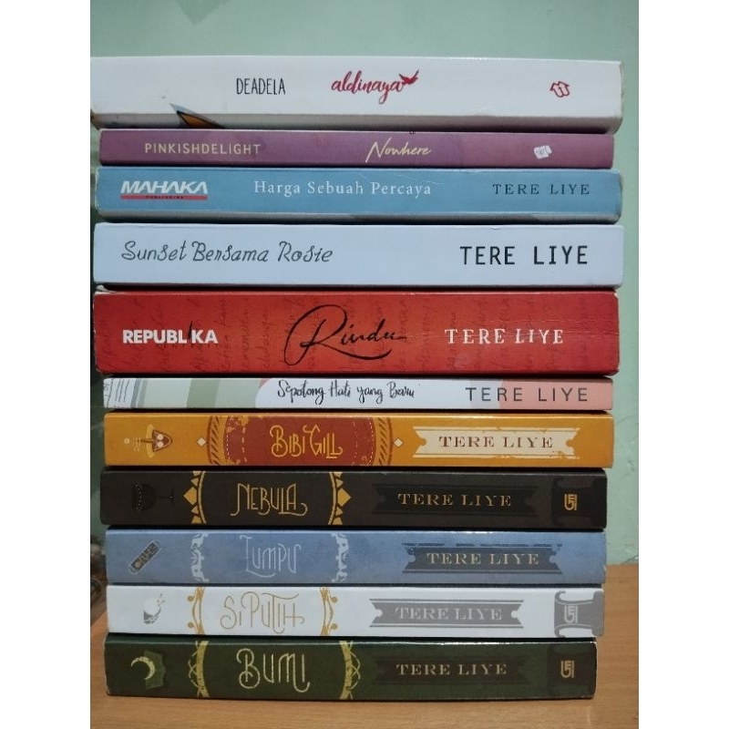 preloved tere liye bumi series (Nebula)