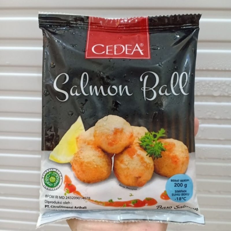 

Cedea Bakso Salmon | Berat 200g