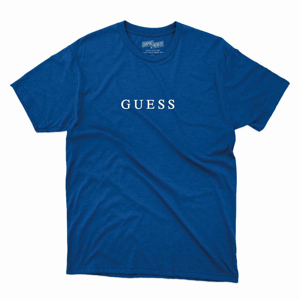 Baju Kaos Unisex Guess Branded