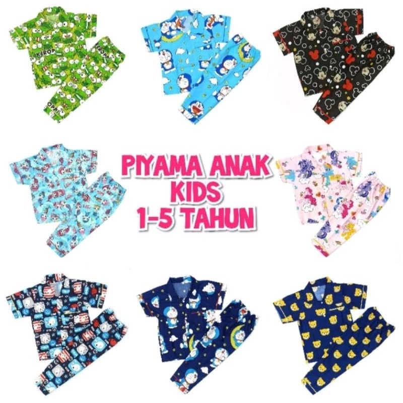 piyama anak perempuan baju tidur anak perempuan 2 tahun baju tidur anak perempuan 1 tahun piama anak