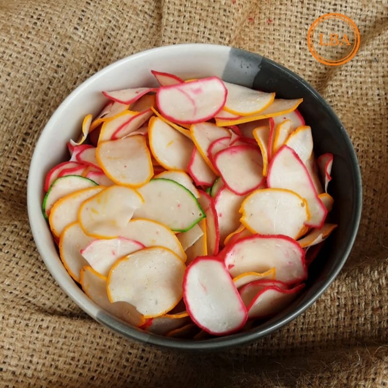 

Kerupuk Bawang Mentah Warna Warni 1 Kg