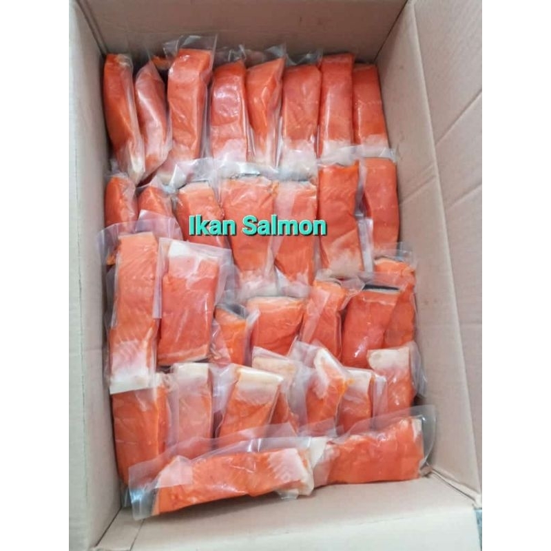 

Salmon potong 200gram