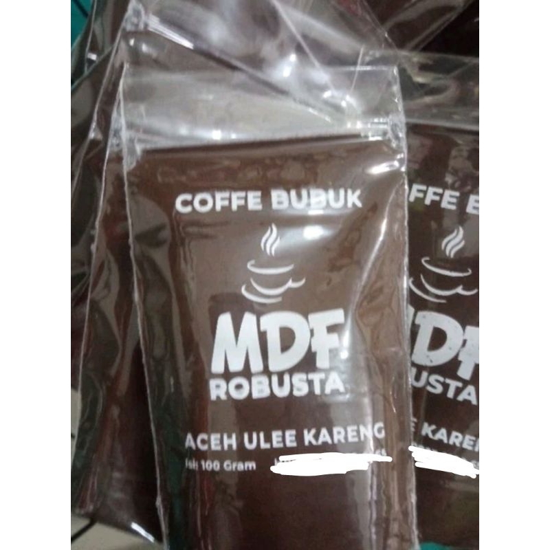 

Kopi Bubuk Ulee Kareng MDF Robusta 100 gr