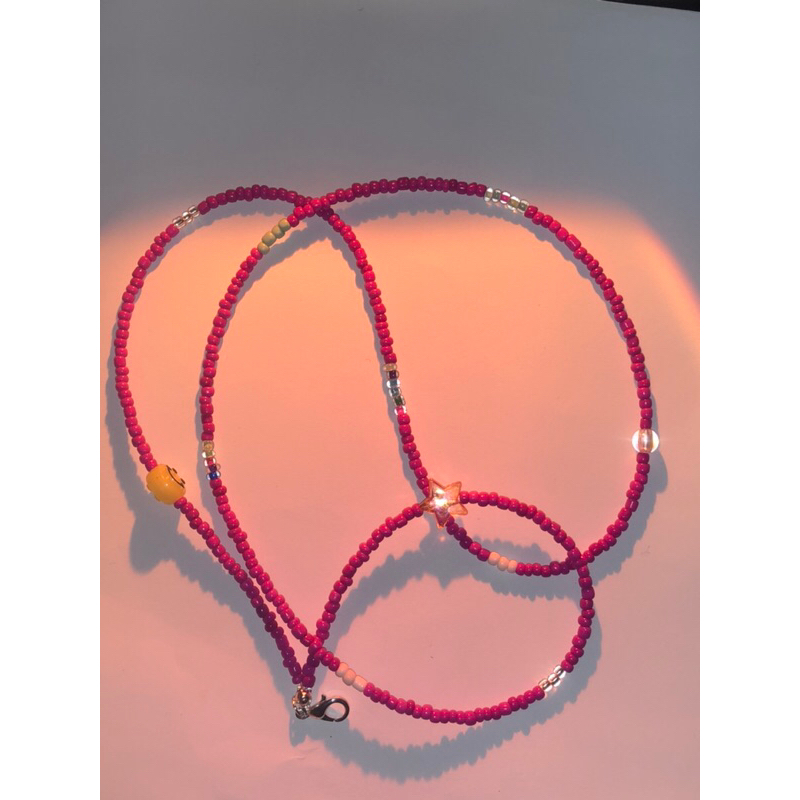 

lanyard beads O ring Lanyard manik-manik