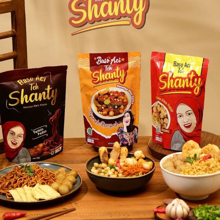 

ORIGINAL Baso Aci Teh Shanty Aneka Baso Aci All Varian Teh Shanty Khas Garut