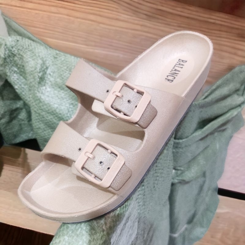 Sandal selop karet wanita BALANCE  HOT 2022 import