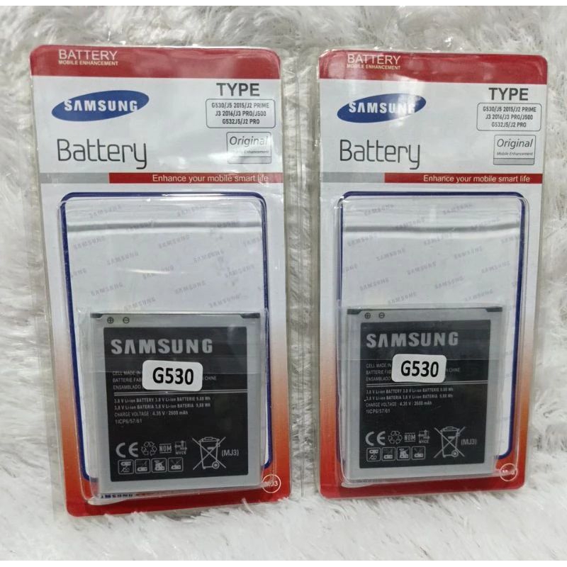 baterai batre batry Samsung ORI j3 2015 J5 2015 J2 PEREM geremperm baterai original 2600 mah