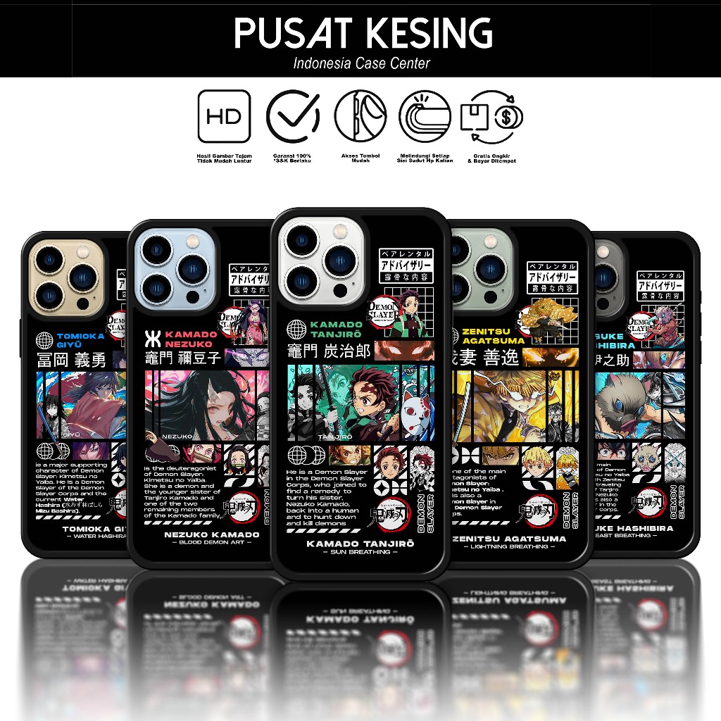 Case Demon Slayer Aesthetic - Case Realme C11 2021 C20 - Realme 5 5I 5S - Realme C2 - Realme 11 - Re