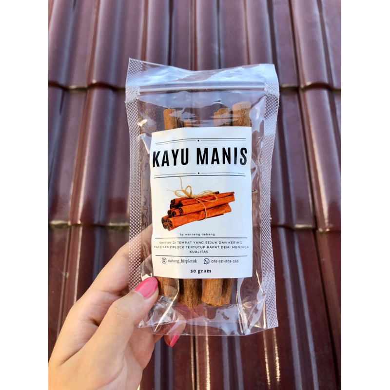 

Kayu Manis 50gr [Premium] / Rempah // JSR // Bumbu masak