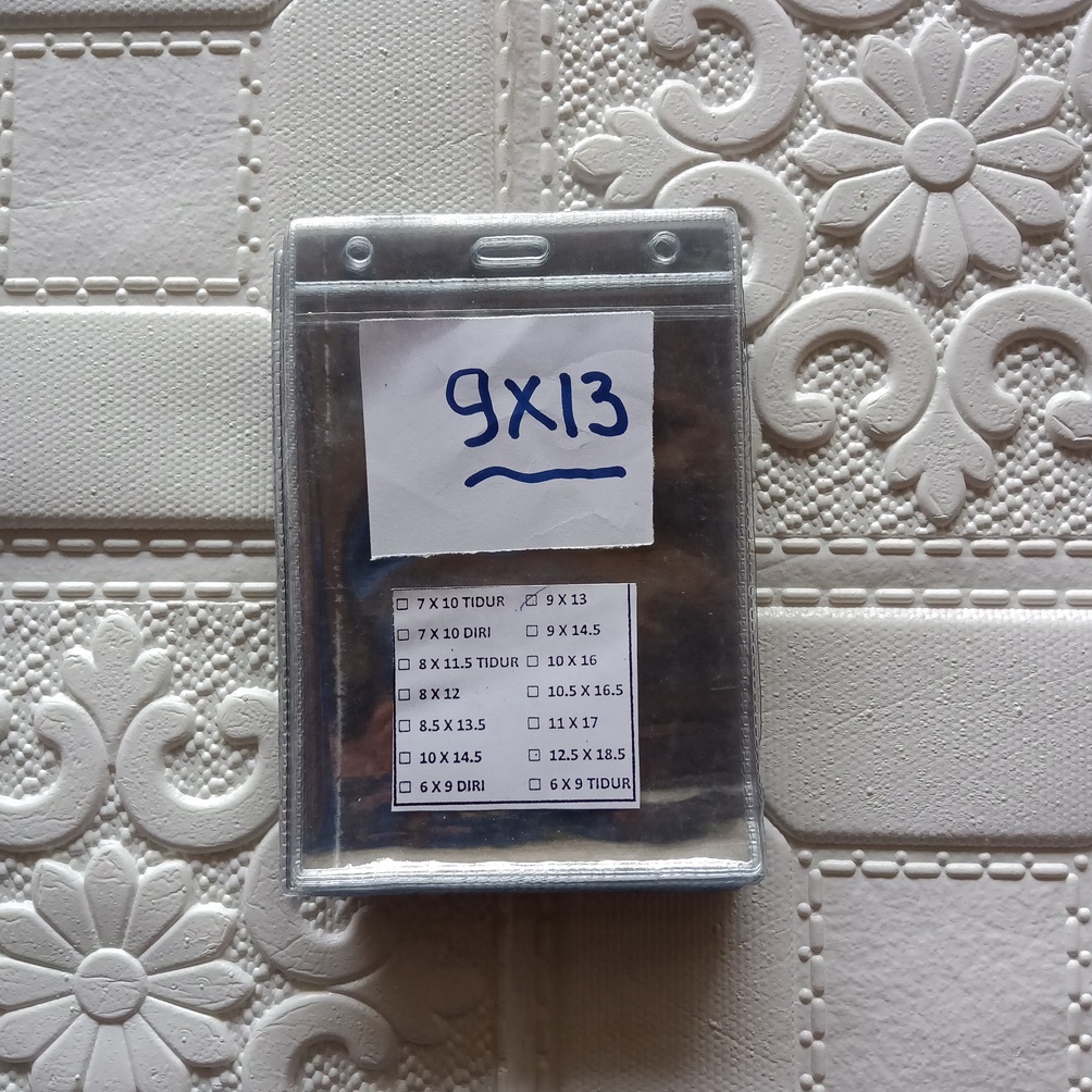 

Terlaku Plastik Panitia ukuran 9 x13 cm isi 1pcs ZVY