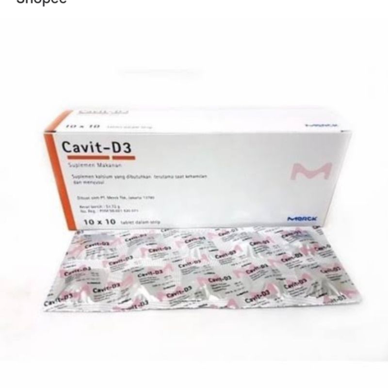 cavit D3 strip 10 tablet