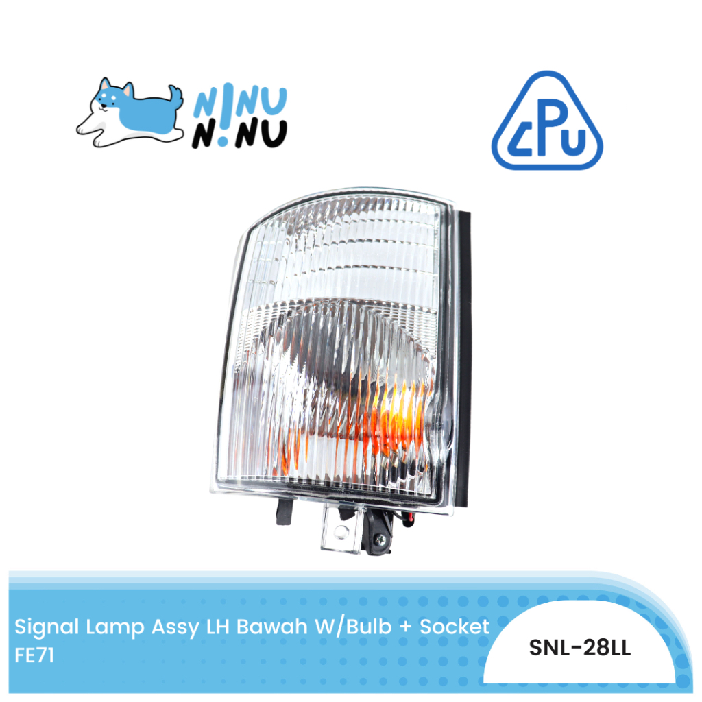 Lampu Sen Sein Kiri Bawah Mitsubishi PS Canter Bonus Soket dan Bohlam